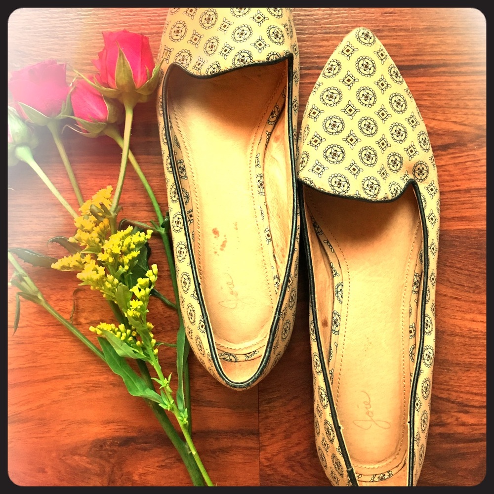 Joie paisley flats